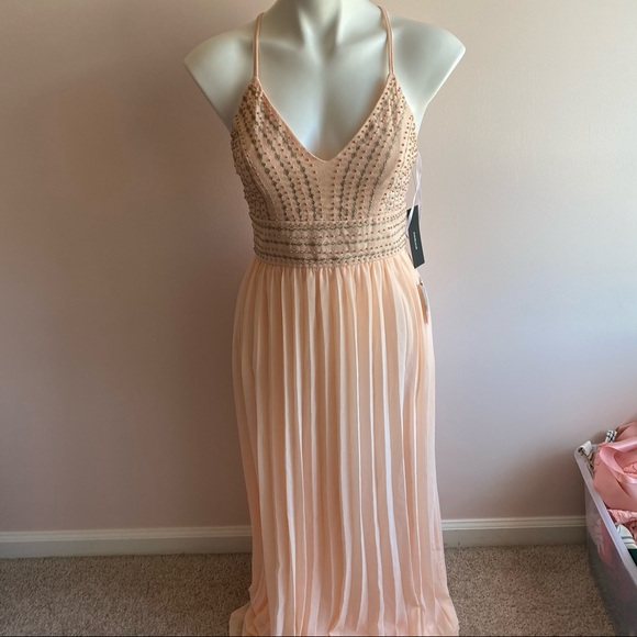 Lulu’s Blush Pink Embroidered Maxi Dress - Picture 5 of 11
